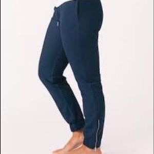 ZYIA Navy Everywhere Zipper Jogger